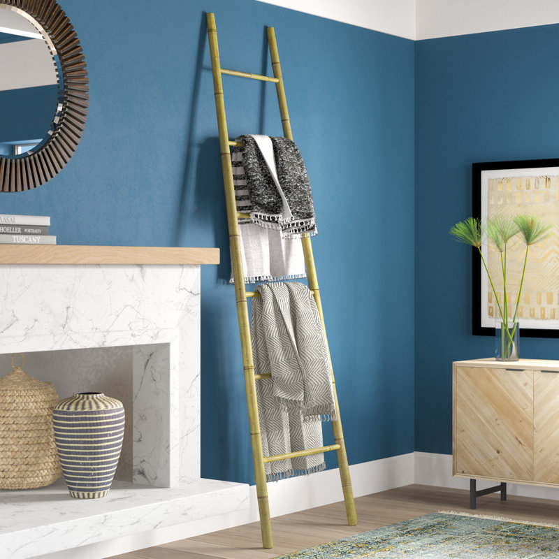 Mistana Bamboo Bath Towel 8 ft Blanket Ladder & Reviews Wayfair